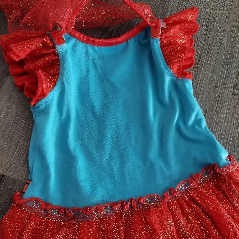 Superman/Super Girl Sparkling Halloween Costume size 12 Months
